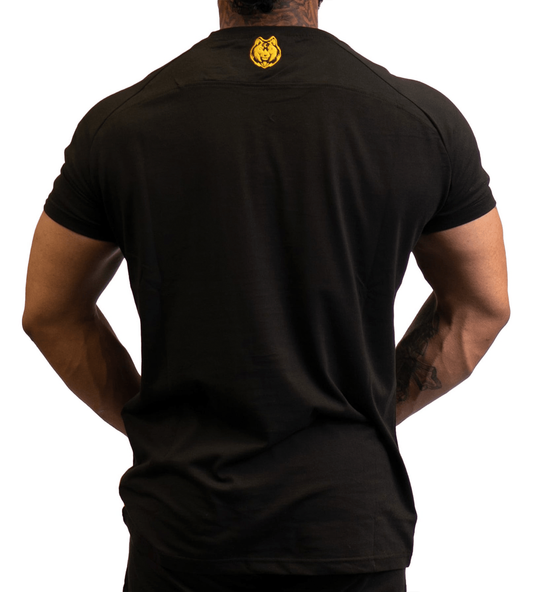 FitnessFox Men's Black T-Shirts