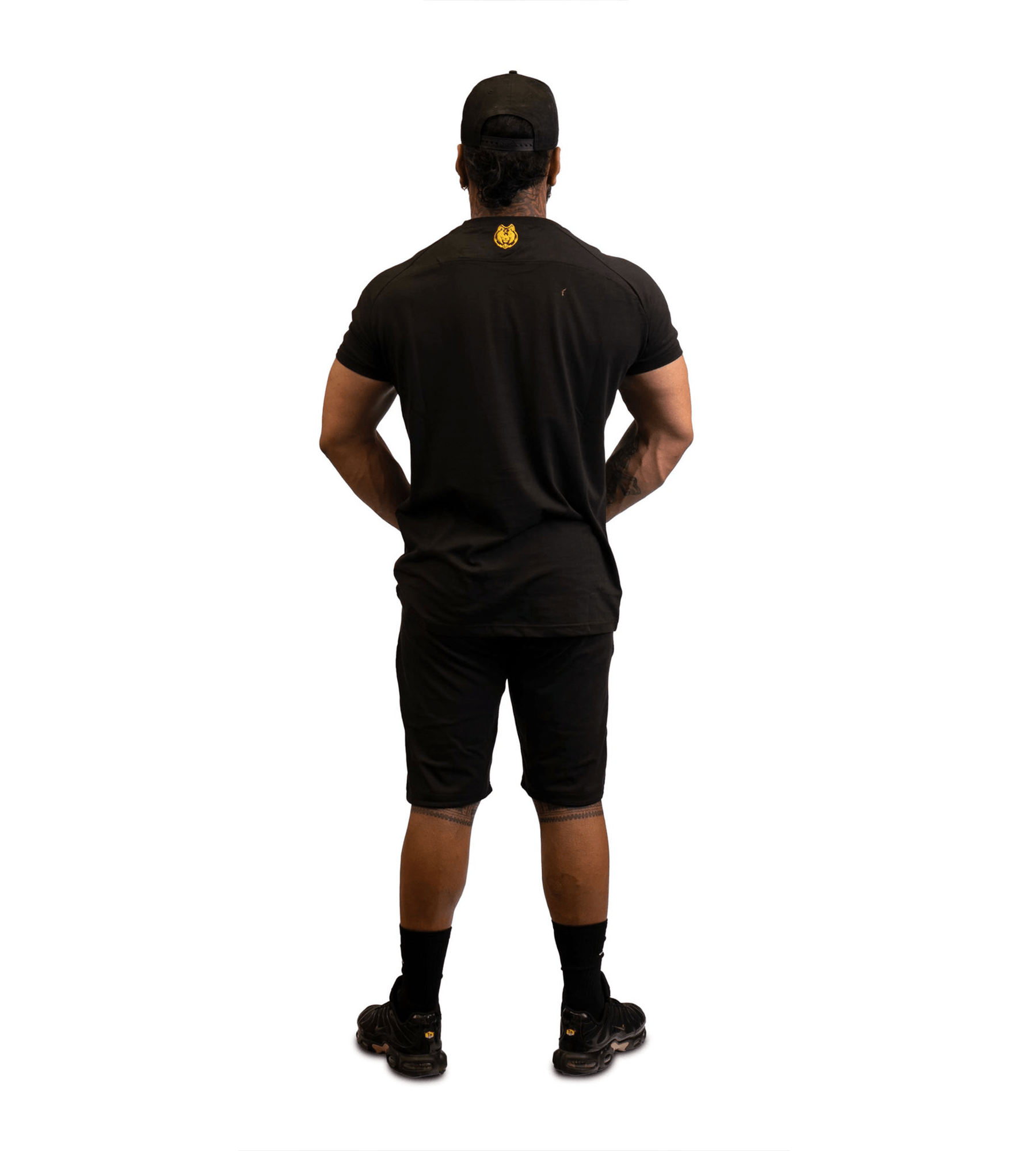 FitnessFox Men's Black T-Shirts