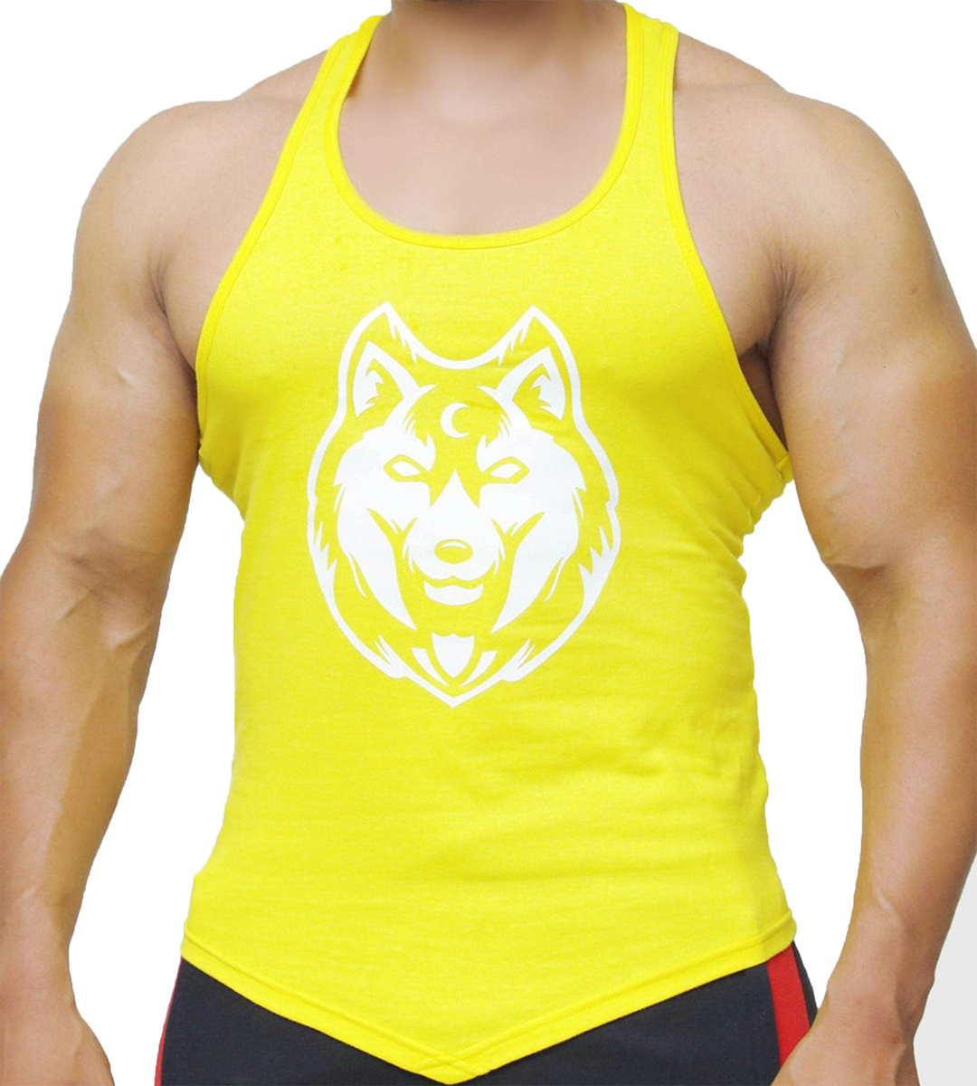 Fitnessfox Yellow Gym training Singlets