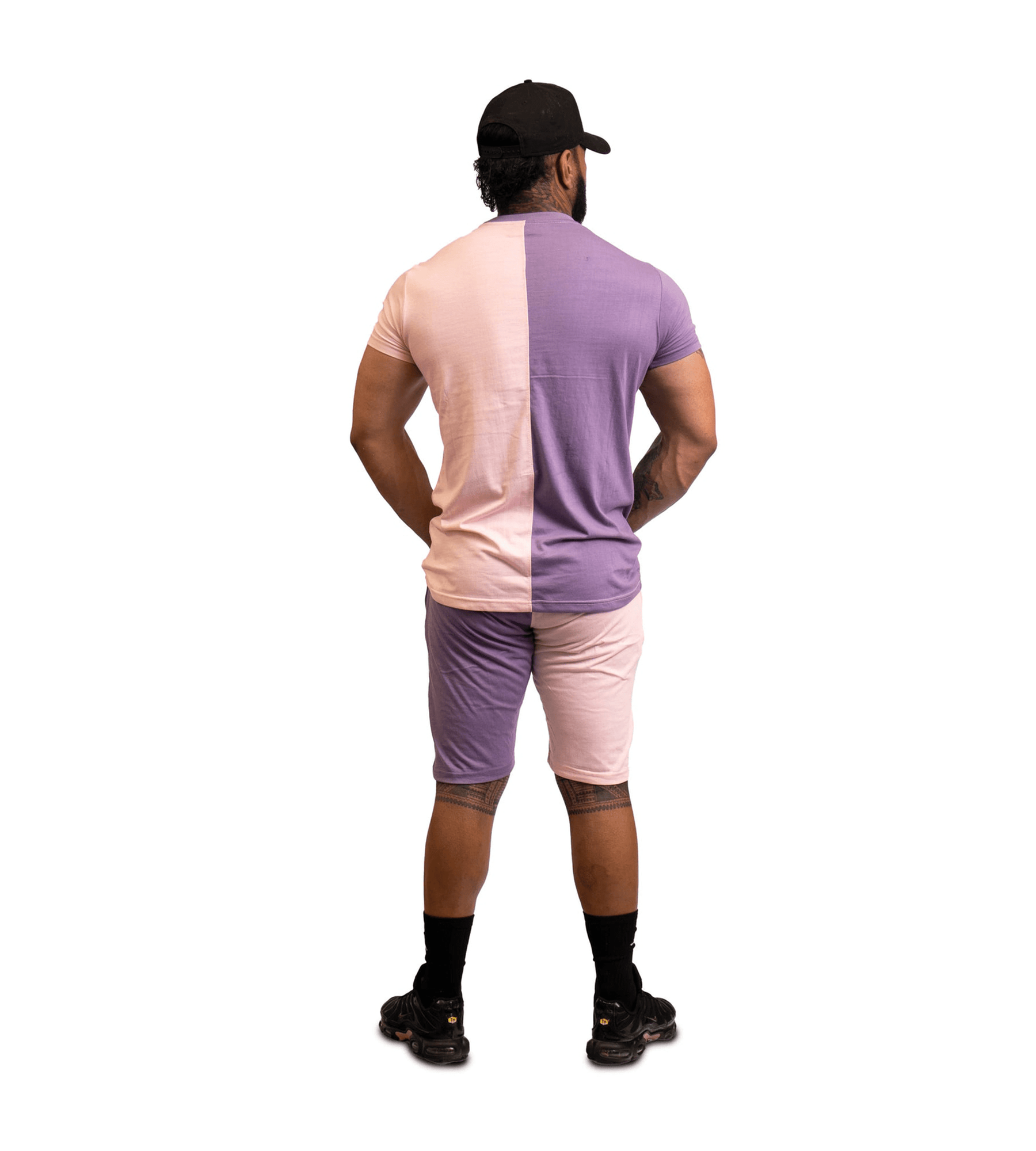 Fitnessfox UNISEX Gym Shorts (Pink & Violet)