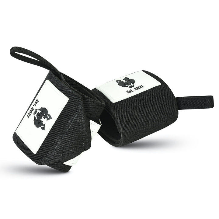 18” Inch Black Wrist Wraps ( Pair)