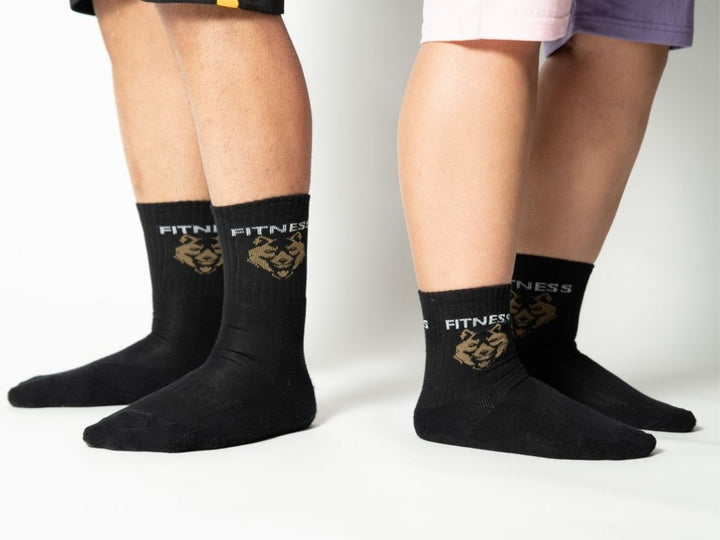 Durable black ankle socks for casual wear