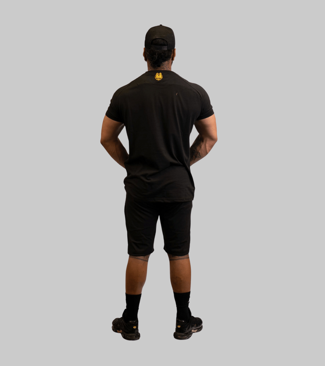 FitnessFox Men's Black T-Shirts