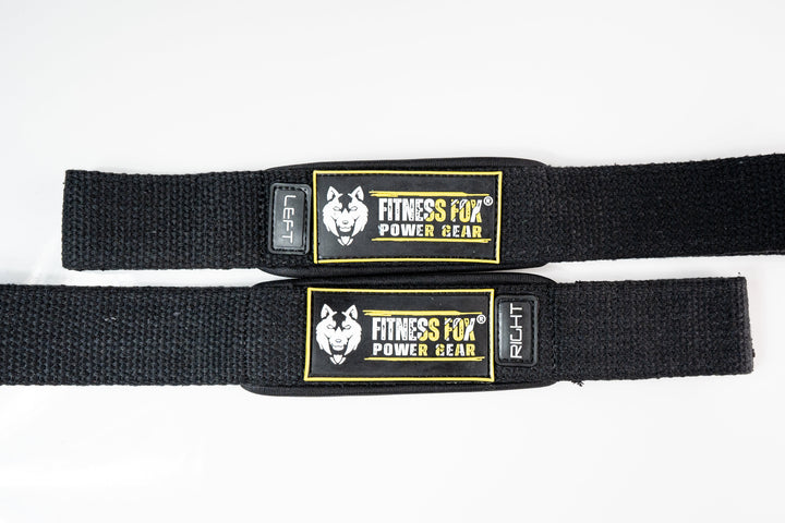 Pro Heavy Lifting Strap (70cm Long ) ( black / yellow)