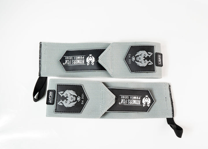 Power Wrist wraps 18” Inch ( Grey)