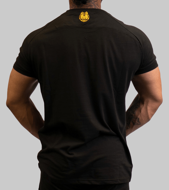 FitnessFox Men's Black T-Shirts