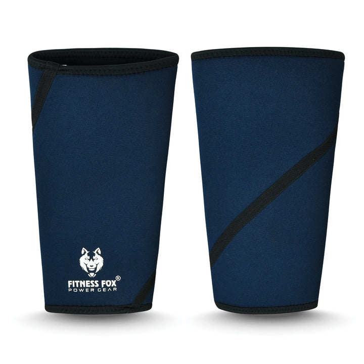 7mm knee sleeves ( Navy blue)(6-Month warranty)