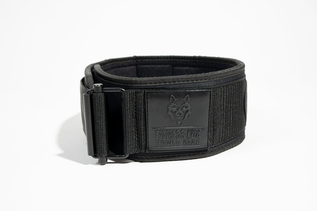 QuickLocking weightlifting belt ( Blackout edition )