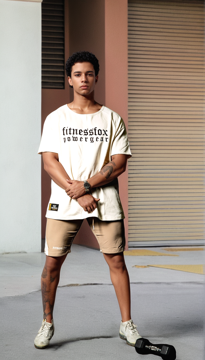 FitnessFox Tan Brown UNISEX Shorts