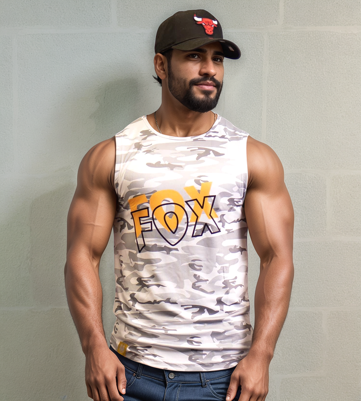 FITNESS FOX Camo Men's Muscle Tank