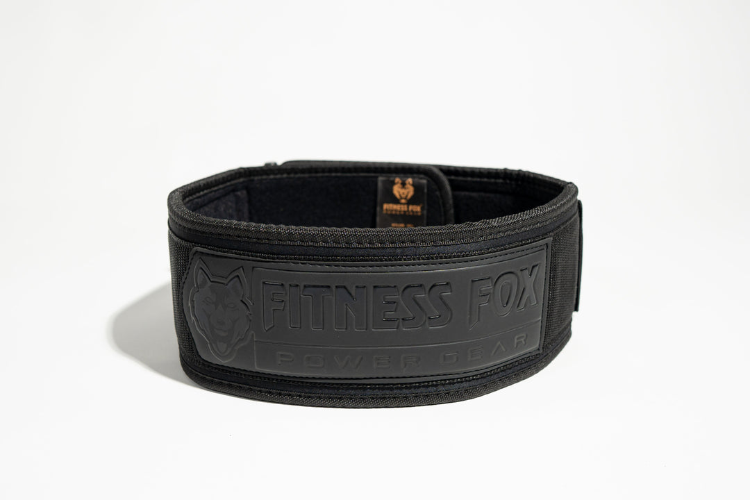 QuickLocking weightlifting belt ( Blackout edition )