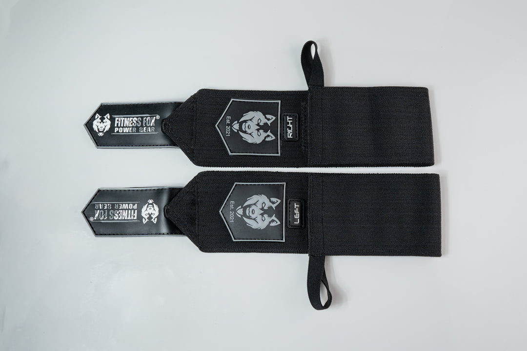 Power Wrist wraps 18” Inch ( Black )