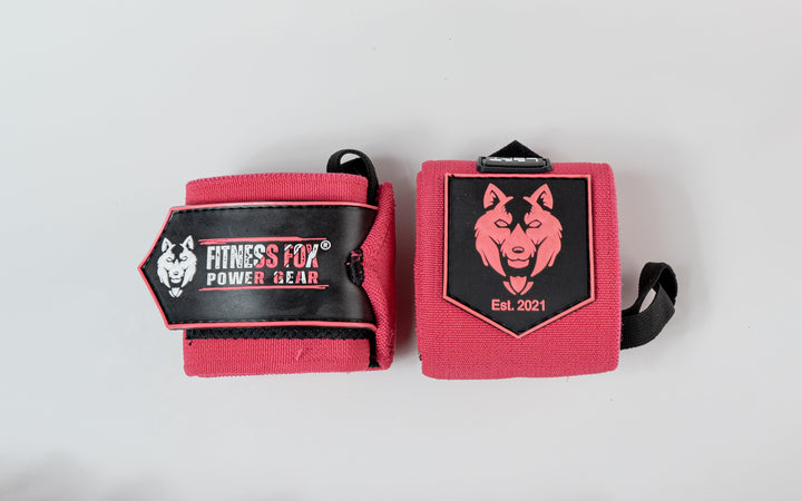 Power Wrist Wraps 18” inch ( Pink 😮‍💨)