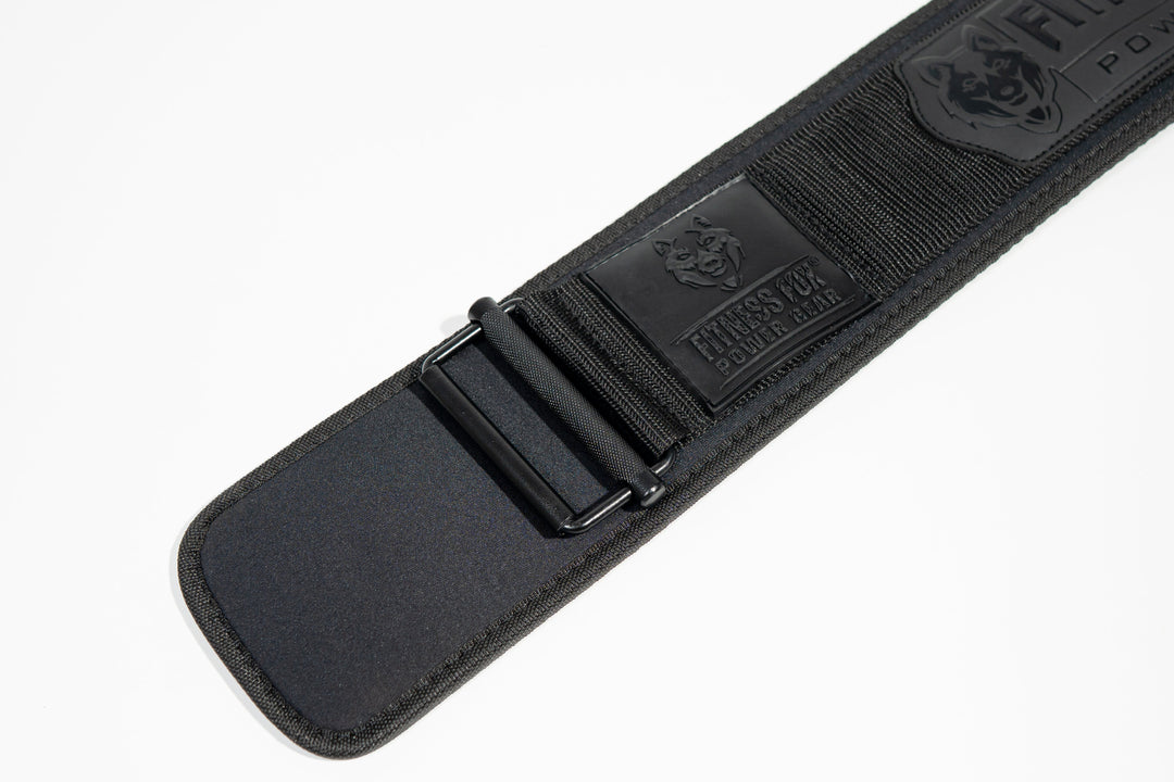 QuickLocking weightlifting belt ( Blackout edition )