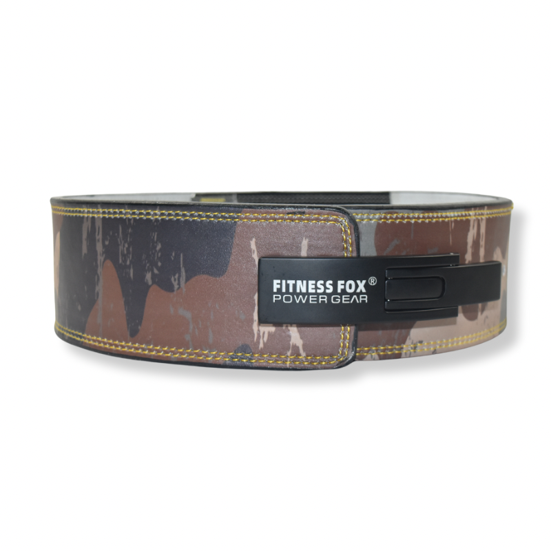 durable cowhide leather lever belt for squats and deadlifts