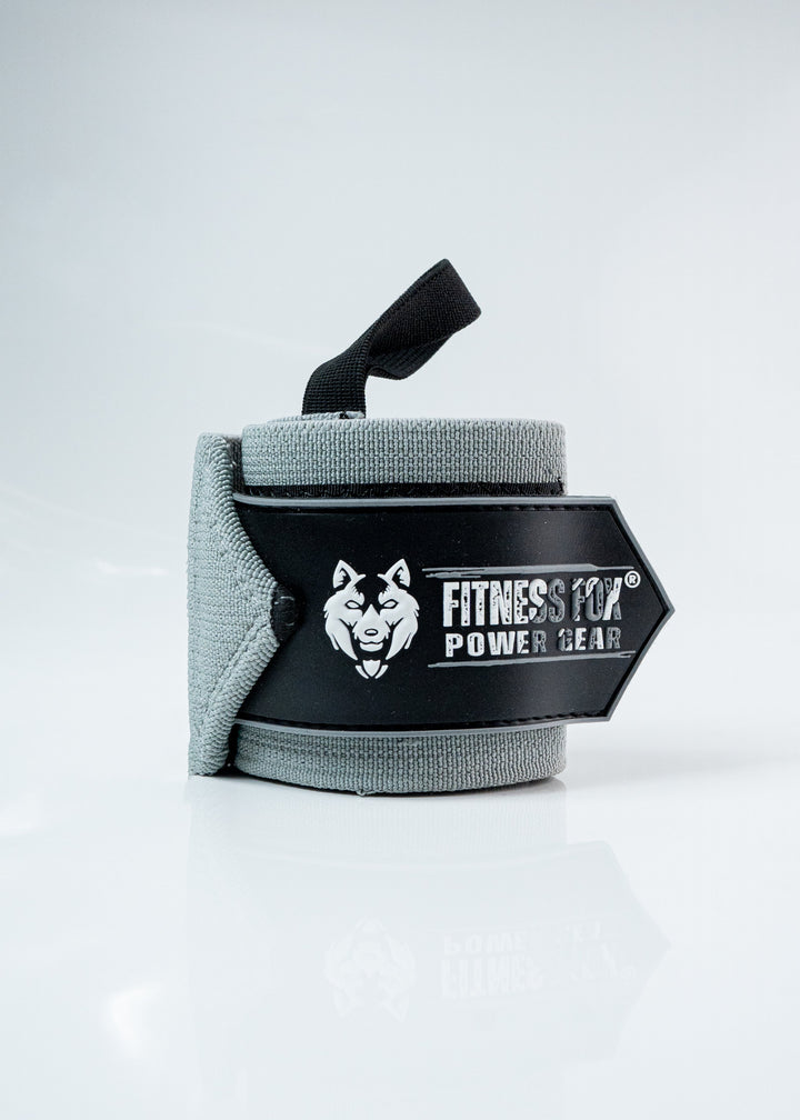 Power Wrist wraps 18” Inch ( Grey)