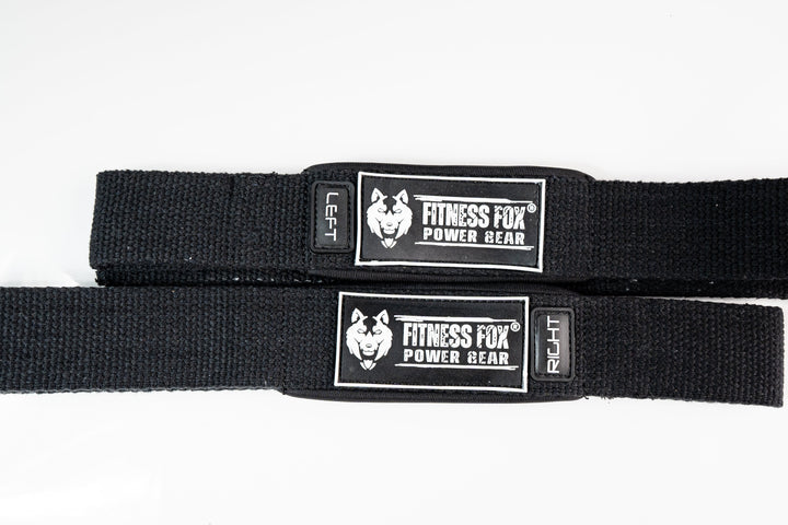 Pro Heavy lifting strap 70cm Long ( Black/White)