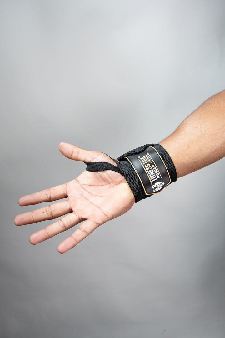 Power Wrist Wraps (18 inch / Black)