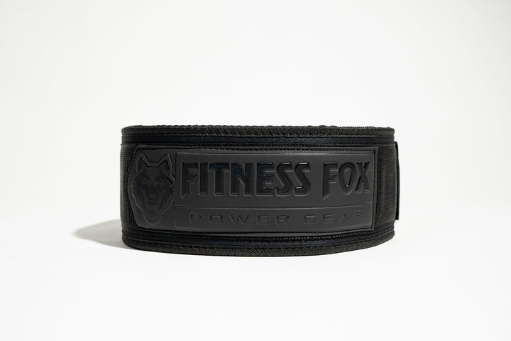 QuickLocking weightlifting belt ( Blackout edition )