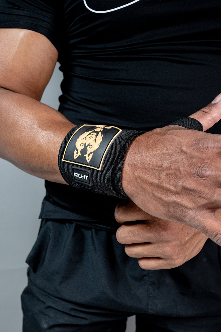 Power Wrist Wraps (18 inch / Black)