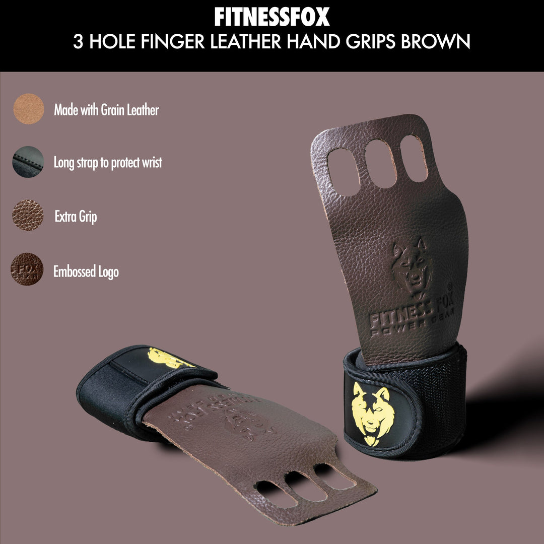 Leather finger Grips ( sold as a pair)