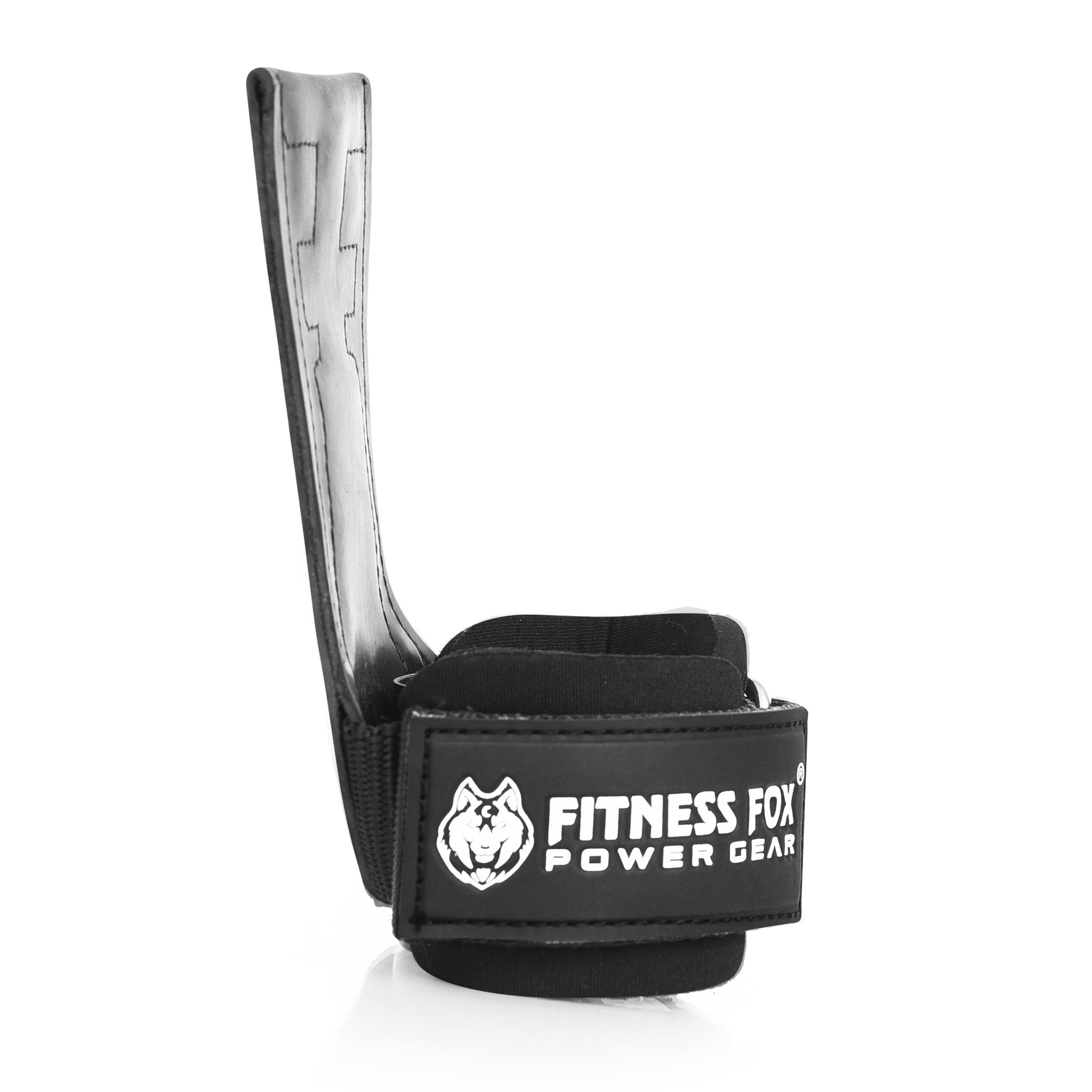 FITNESSFOX Lifting Hand Grips Support Wrist Straps for Heavy Deadlifts
