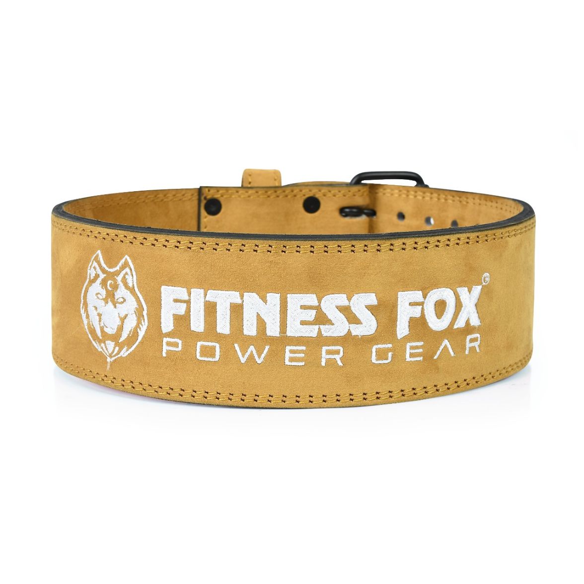 FITNESS FOX 10mm Single Prong Powerlifting Belt (Skin)