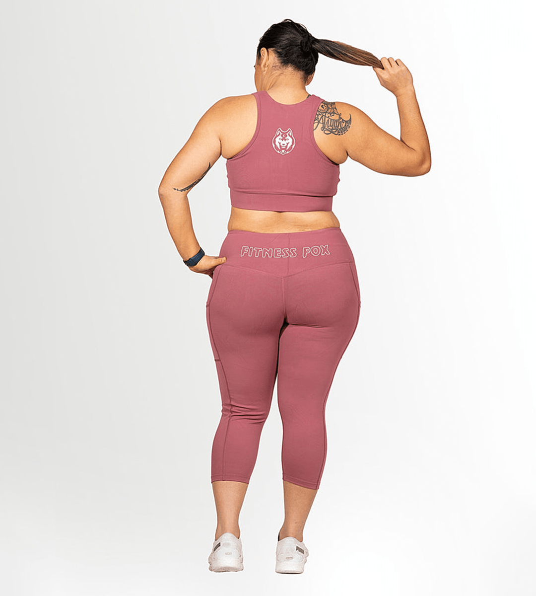 FitnessFox Blush High Waisted 7/8 Leggings