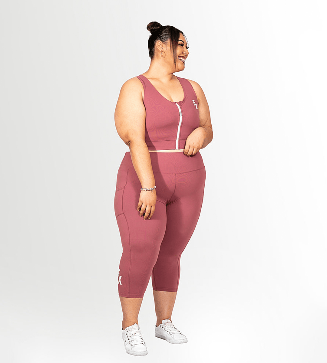 FitnessFox Blush High Waisted 7/8 Leggings