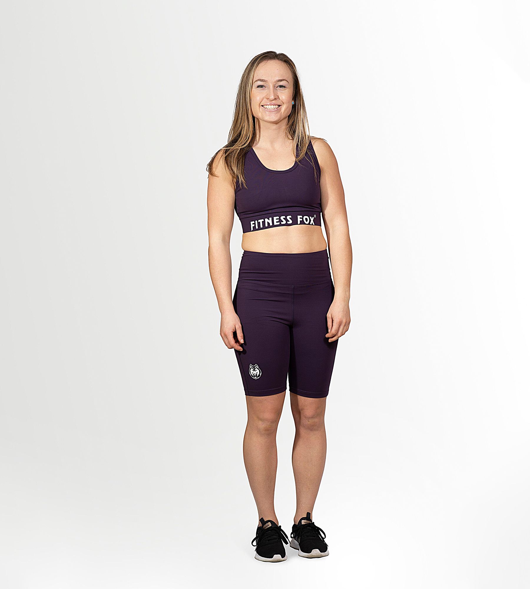 FitnessFox Grape Scrunch Bum Shorts