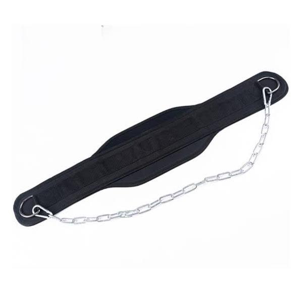 Weight lifting dipping belt 6"  wide With chain