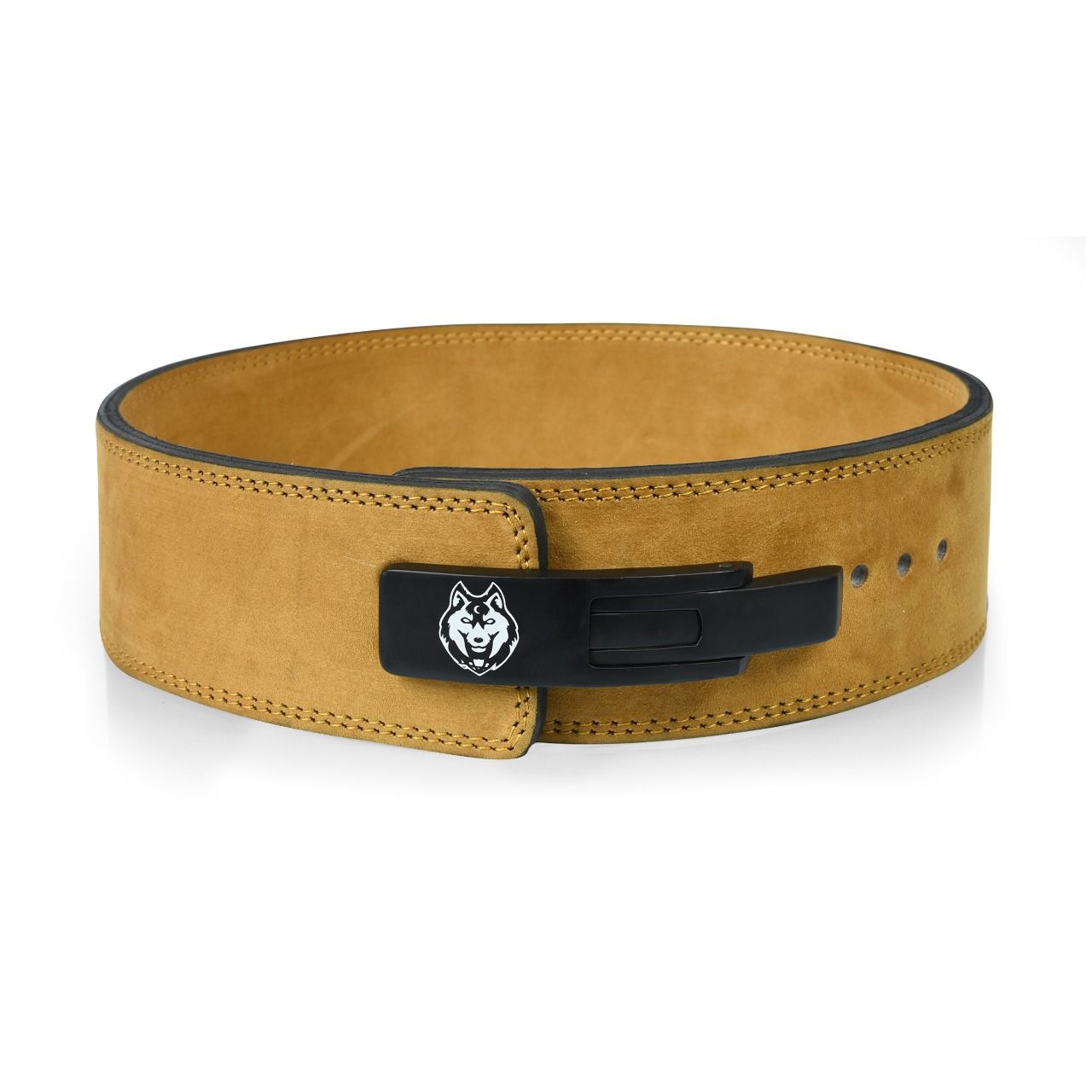 10 mm Suede Leather Lever Belt (Skin)